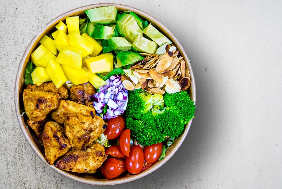 Chicken Mango Bowl